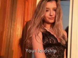 Your_lordship